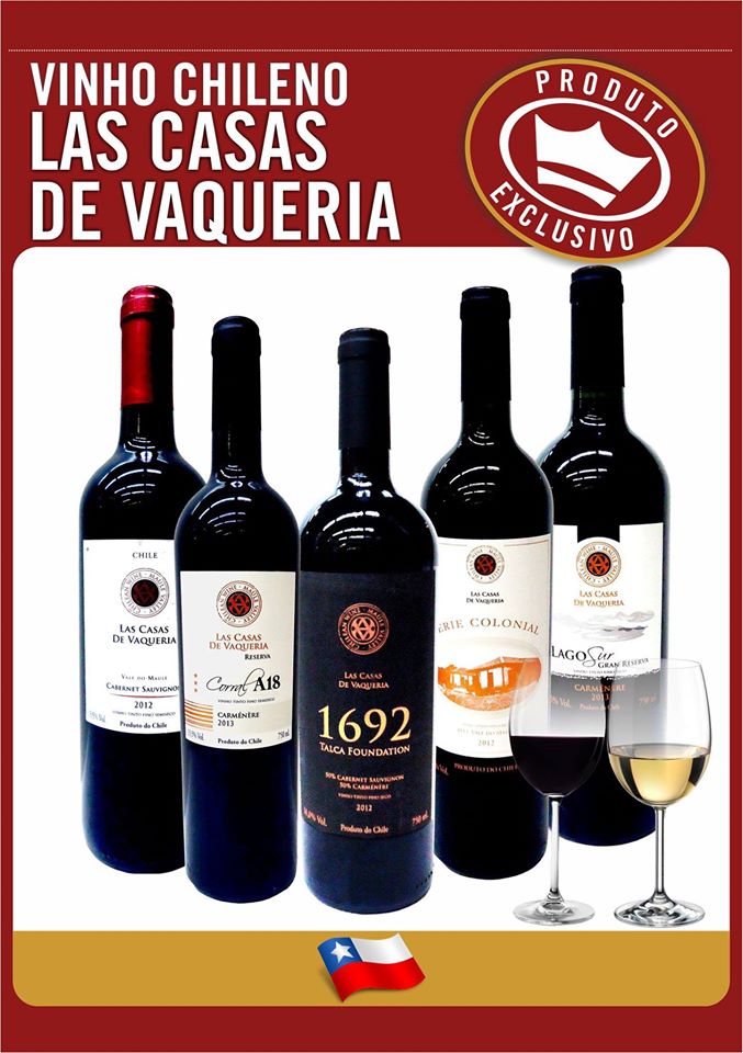 Vang Chile Las Casas De Vaqueria Cabernet Sauvignon