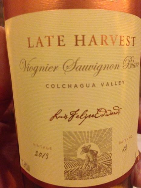 Vang Chile Luis Felipe Late Harvest