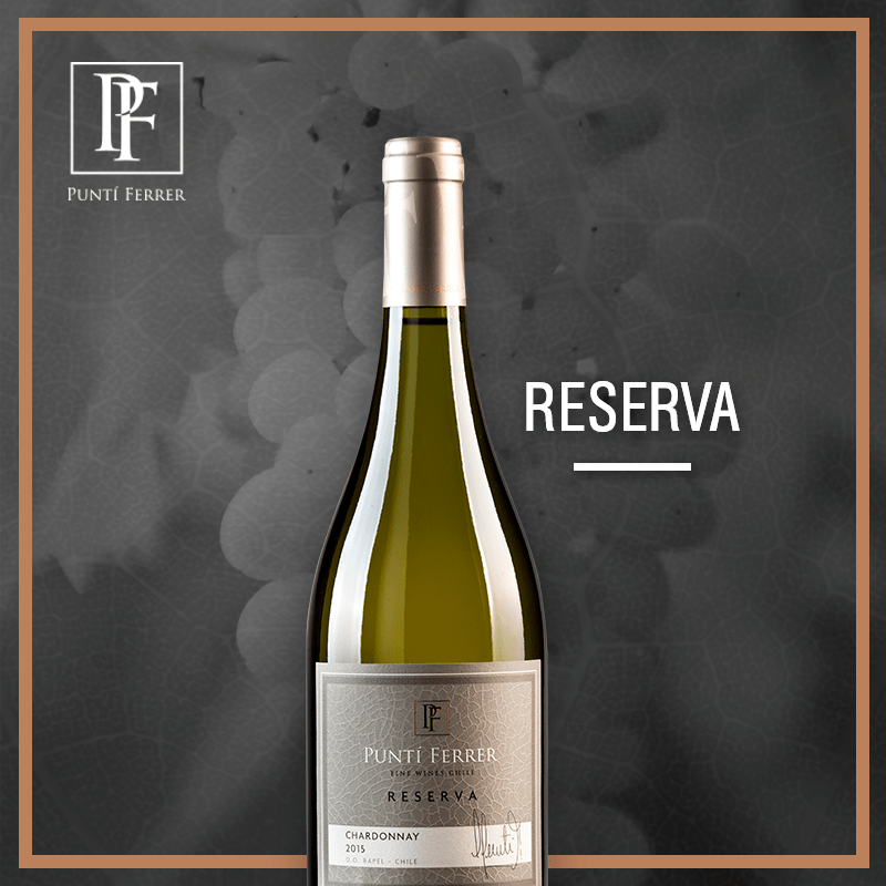 Vang Chile Punti Ferrer Reserva Chardonnay