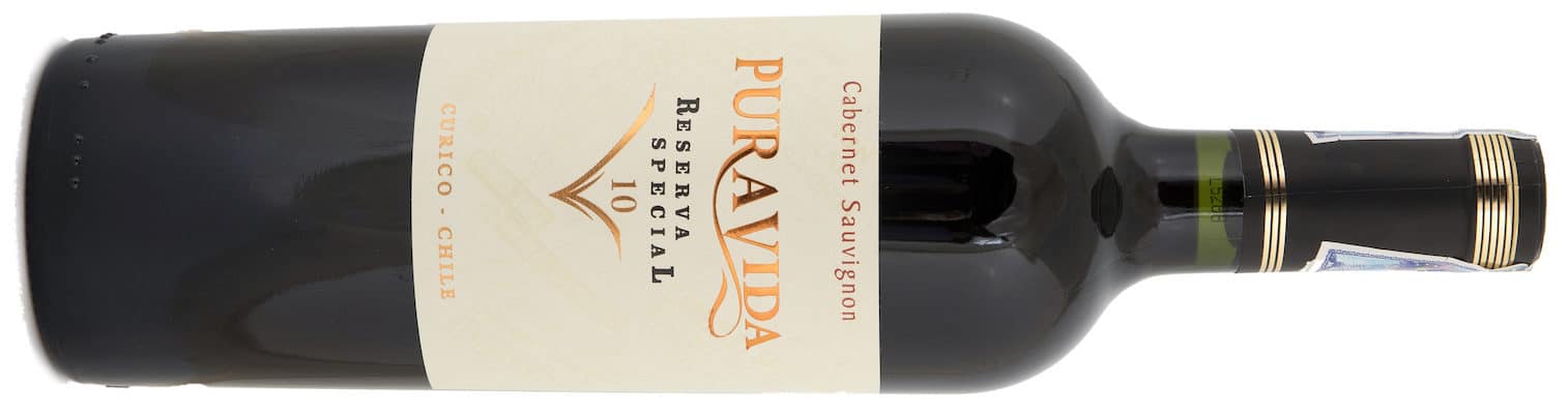 Vang Chile Pura Vida Reserva Special 10 Cabernet Sauvignon