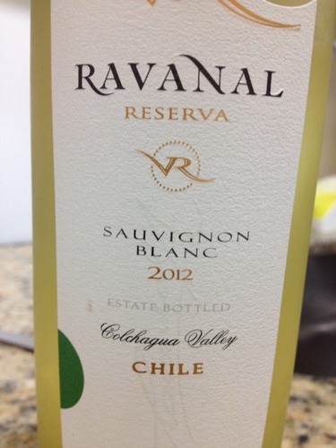 Vang Chile Ravanal Reserva Sauvignon Blanc