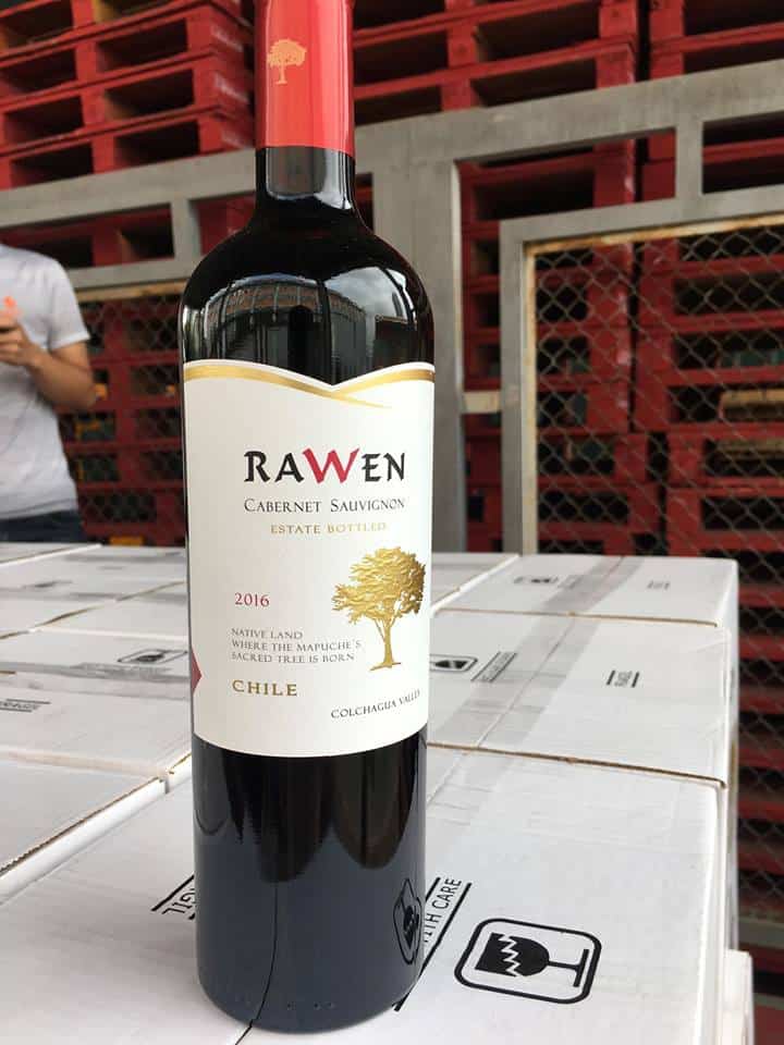 Vang Chile Rawen Varietal Cabernet Sauvignon