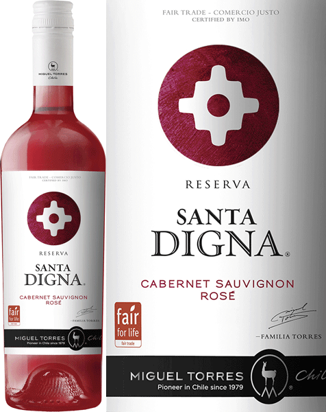 Vang Chile Santa Digna Cabernet Sauvignon Rose Reserva