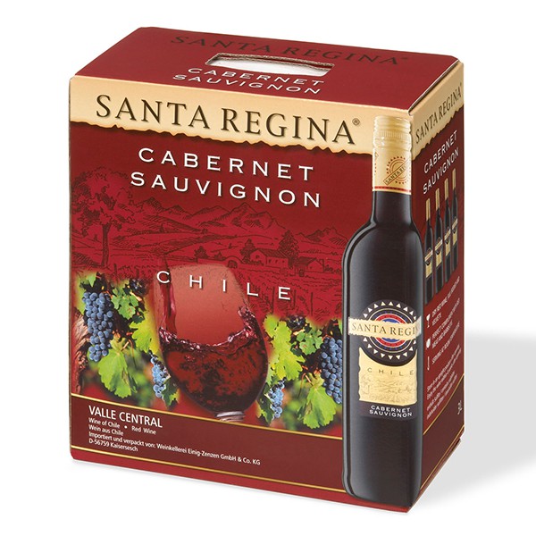 Vang Chile Santa Regina Cabernet Sauvignon (bịch)