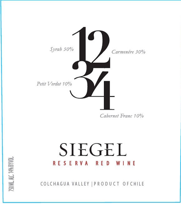 Vang Chile Siegel 1234 Reserva