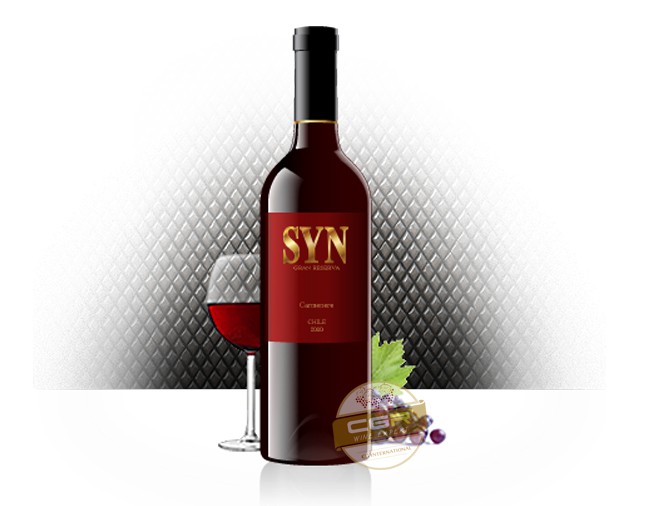 Vang Chile SYN SYN Ultra Premium Carmenere