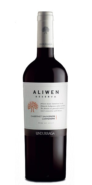 Vang Chile Undurraga Aliwen Reserva Cabernet Sauvignon - Camenere