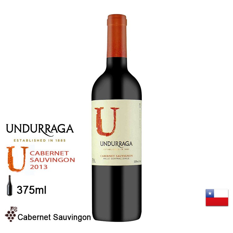 Vang Chile Undurraga Varietale (đỏ - trắng) 375ml