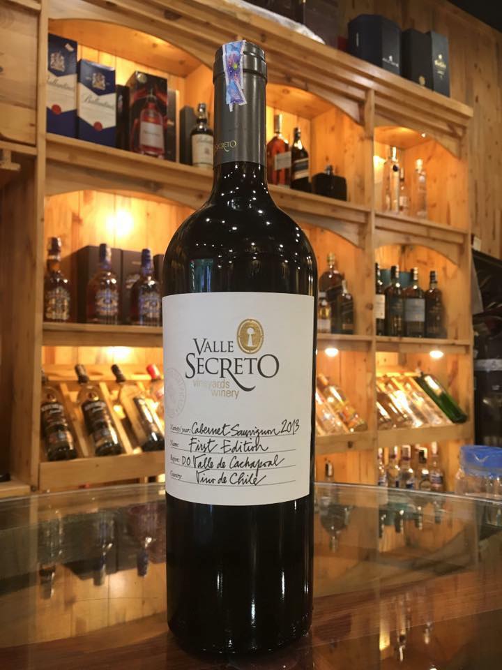 Vang Chile Valle Secreto First Edition Cabernet Sauvignon