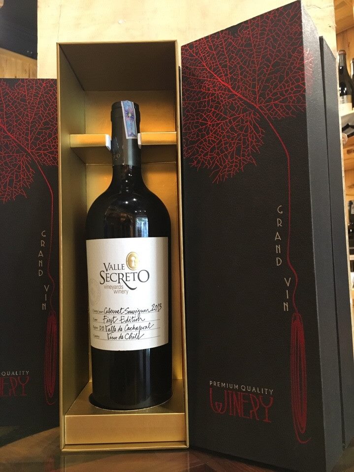 Vang Chile Valle Secreto First Edition Cabernet Sauvignon