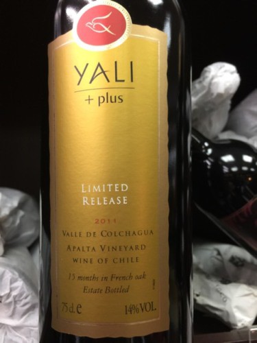 Vang Chile Ventisquero Yali Plus Limited