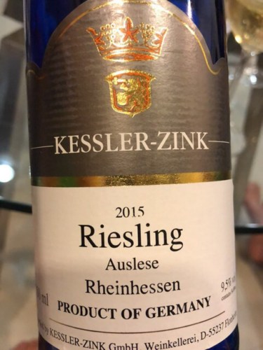 Vang Đức Auslese Riesling Blue Edition Kessler-Zink