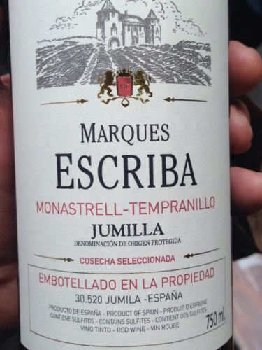 Vang Ego Bodega Marques Escriba Monastrell Tempranillo Do Jumilla Red