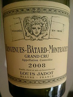 Vang Pháp Bienvenues Batard Montrachet Louis Jadot