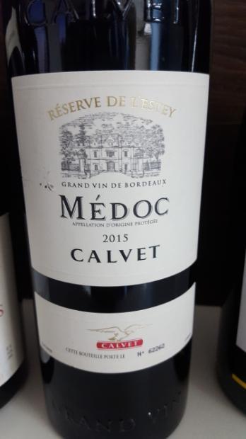 Vang Pháp Calvet Reserve de L'estey Medoc