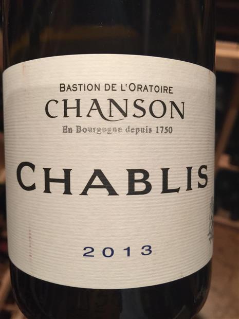 Vang Pháp Chablis Domaine Chanson