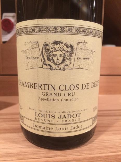 Vang Pháp Chambertin Clos de Beze Louis Jadot 2012