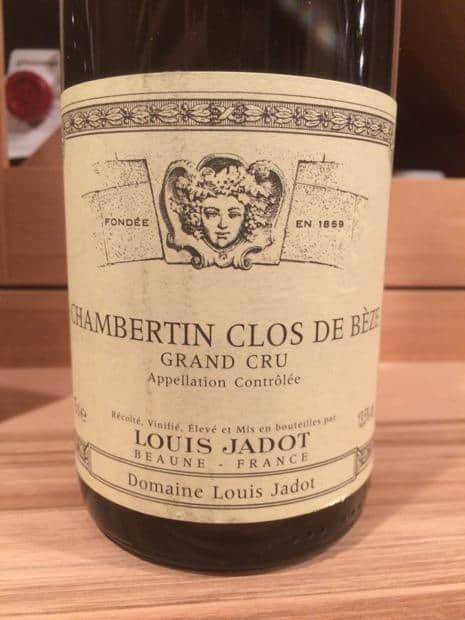 Vang Pháp Chambertin Clos de Beze Louis Jadot 2013