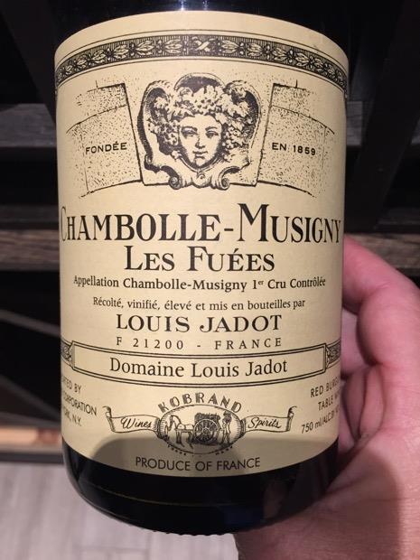 Vang Pháp Chambolle Musigny Les Fuees Louis Jadot