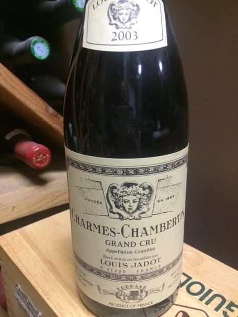 Vang Pháp Charmes Chambertin Grand Cru Louis Jadot