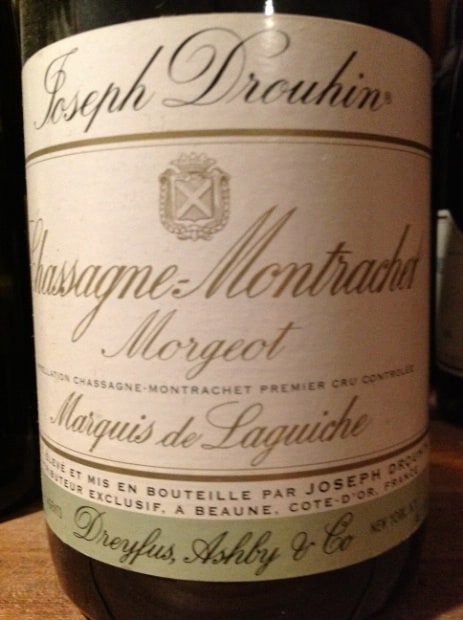 Vang Pháp Chassagne Montrachet Morgeot Marquis de Laguiche