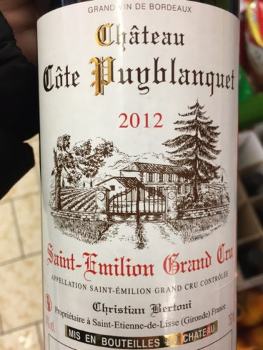 Vang Pháp Château Côte Puyblanquet Grand Cru