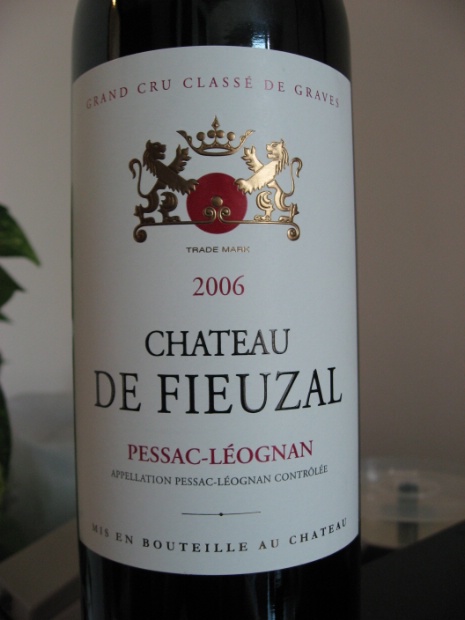 Vang Pháp Chateau de Fieuzal Pessac Leognan 2013