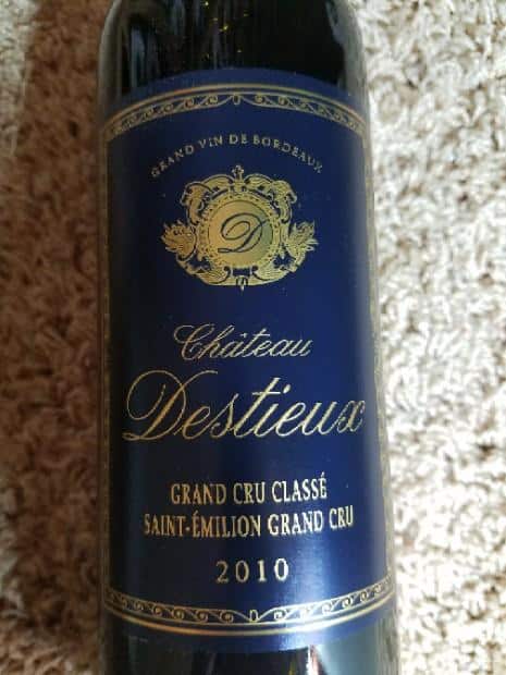 Vang Pháp Chateau Destieux Grand Cru Saint Emilion