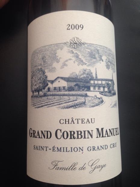 Vang Pháp Chateau Grand Corbin Manuel 2011