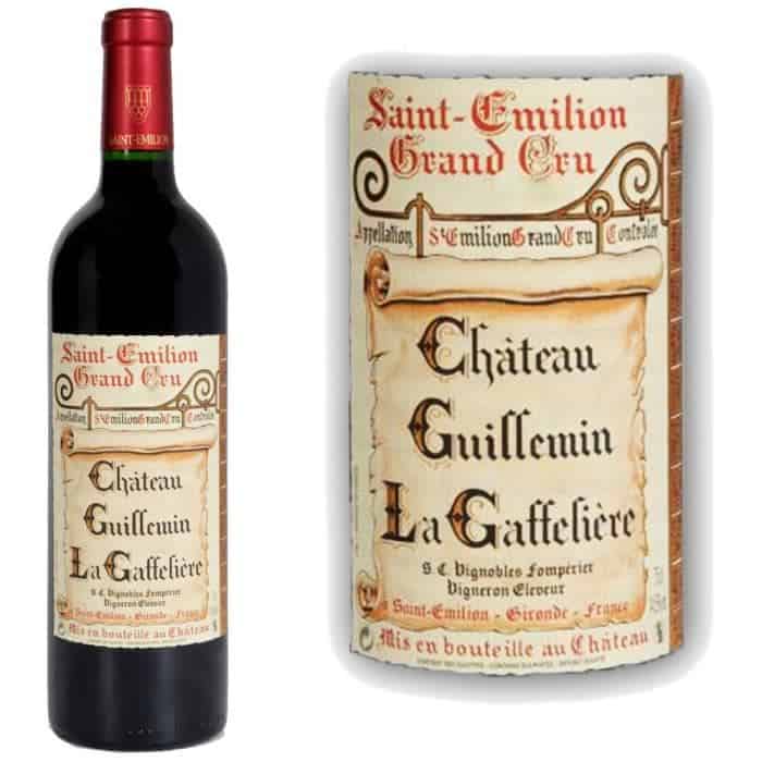 Vang Pháp Château Guillemin La Gaffelière Saint Emilion Grand Cru