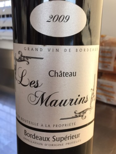 Vang Pháp Chateau Les Maurins Bordeaux Superieur