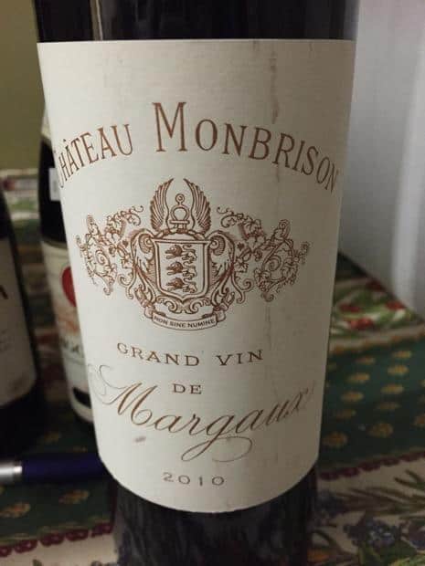 Vang Pháp Chateau Monbrison Margaux 2007