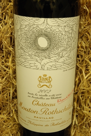 Vang Pháp Chateau Mouton Rothschild Pauillac 2002