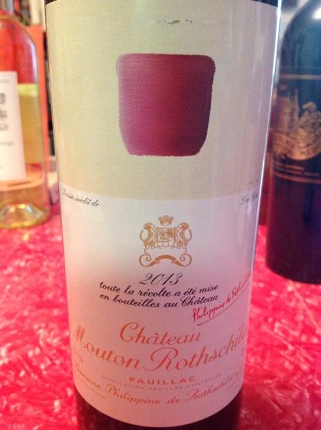 Vang Pháp Chateau Mouton Rothschild Pauillac 2013