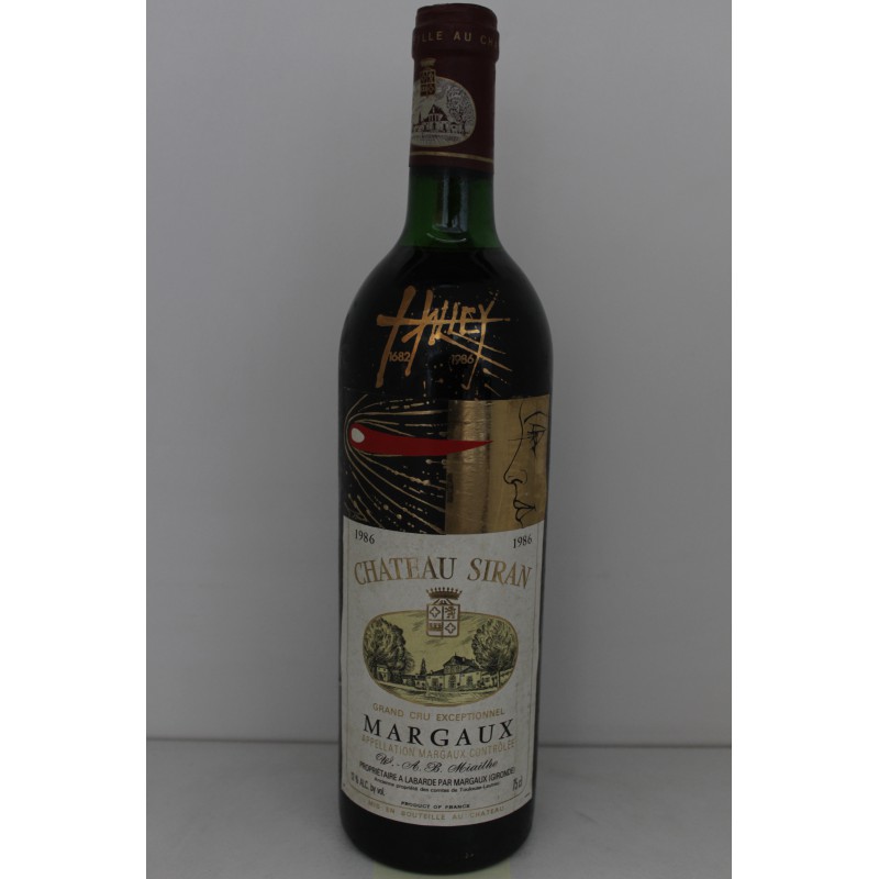 Vang Pháp Chateau Siran 1986 Margaux