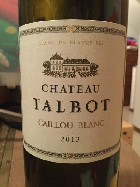 Vang Pháp Chateau Talbot Caillou Blanc 2014