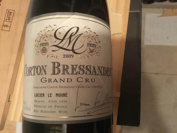 Vang Pháp Corton Bressandes Lucien Le Moine