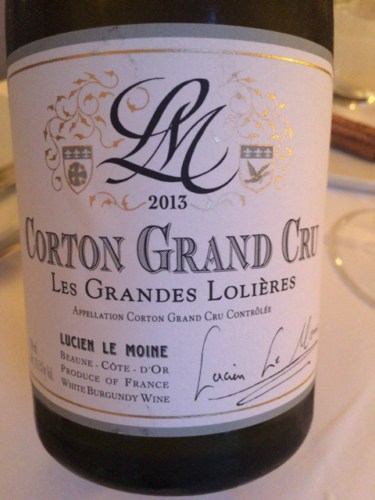 Vang Pháp Corton Grand Cru Les Grandes Lolieres Lucien Le Moine