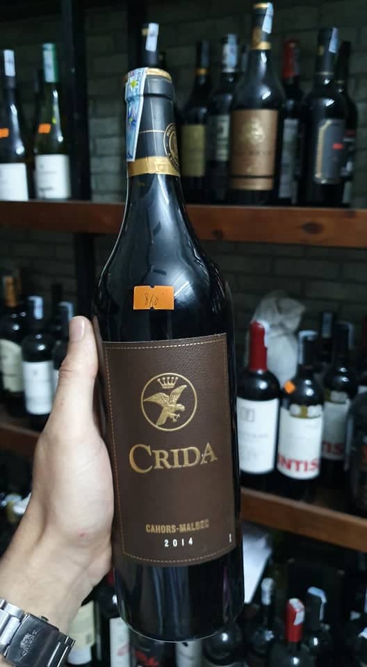 Vang Pháp Crida Cahors Malbec cao cấp