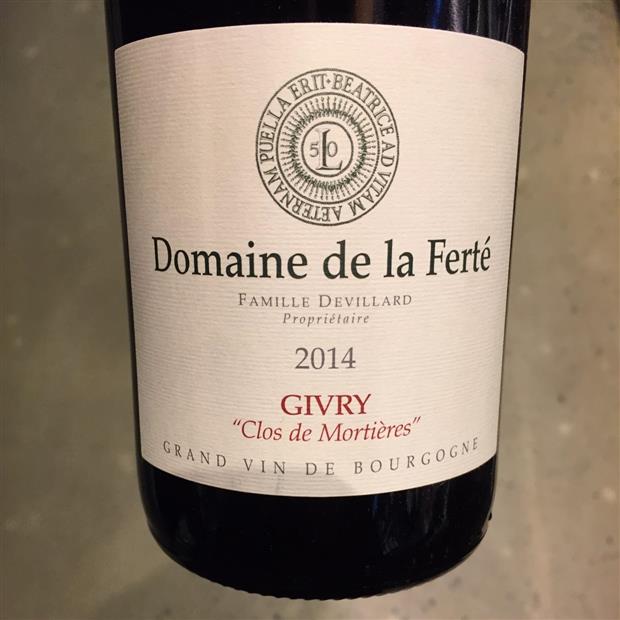 Vang Pháp Domaine de La Ferte Clos de Mortieres