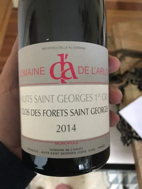 Vang Pháp Domaine de l’Arlot Clos des Forets Saint Georges