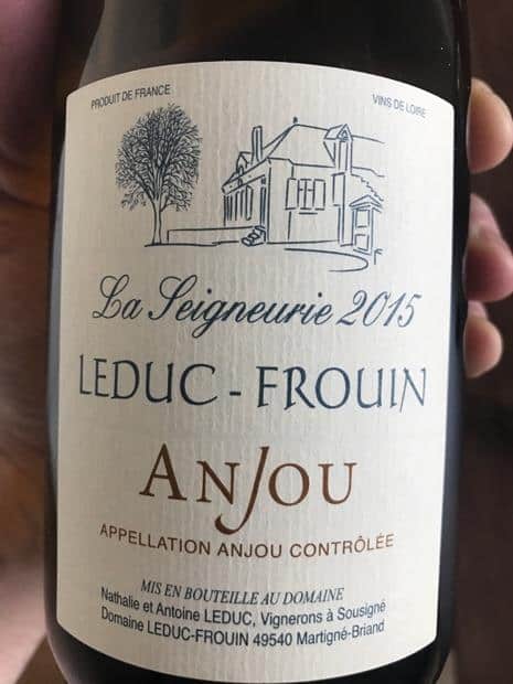 Vang Pháp Domaine Leduc Frouin Anjou Blanc