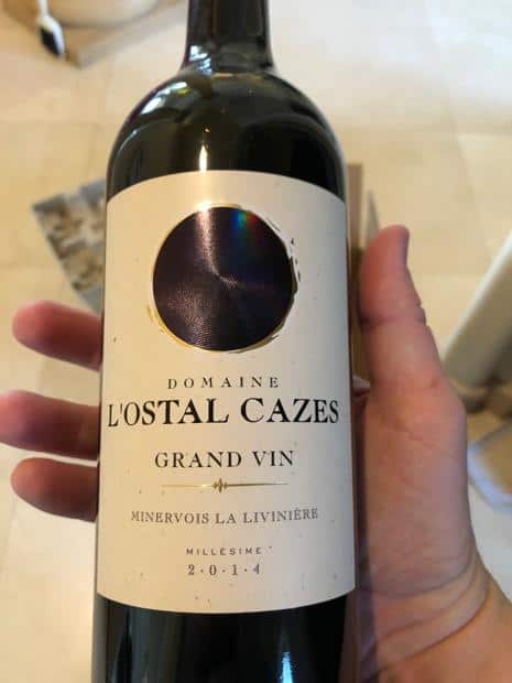 Vang Pháp Domaine L'ostal Cazes Grand Vin La Liviniere Minervois