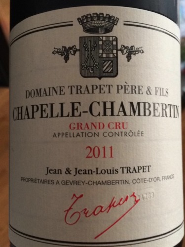 Vang Pháp Domaine Trapet Chapelle Chambertin Grand Cru 2011