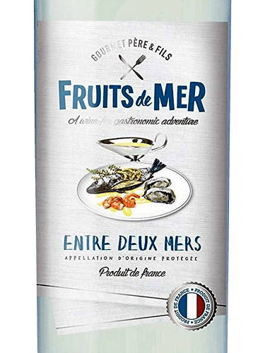 Vang Pháp Fruits De Mer Entre Deux Mers