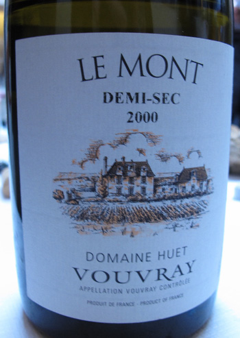 Vang Pháp Le Mont Vouvray Demi Sec Sauvion