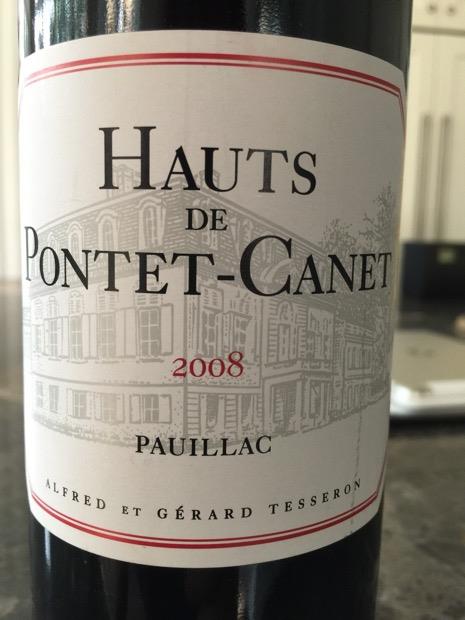 Vang Pháp Les Hauts de Pontet Canet 2011