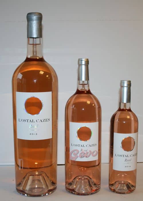 Vang Pháp L'Ostal Cazes Rose 1.5 lít và 3 lít