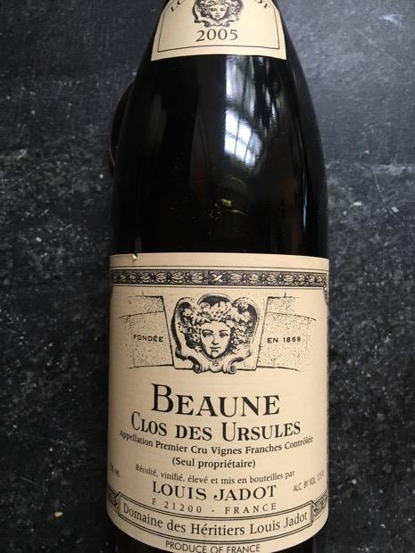 Vang Pháp Louis Jadot Beaune Clos des Ursules