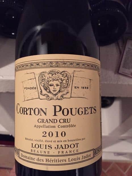 Vang Pháp Louis Jadot Corton Pougets 2014